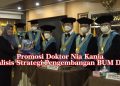 Pastv II Promosi Doktor Nia Kania ” Analisis Strategi Pengembangan BUM Desa “