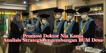 Pastv II Promosi Doktor Nia Kania ” Analisis Strategi Pengembangan BUM Desa “